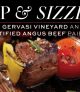 Sip + Sizzle